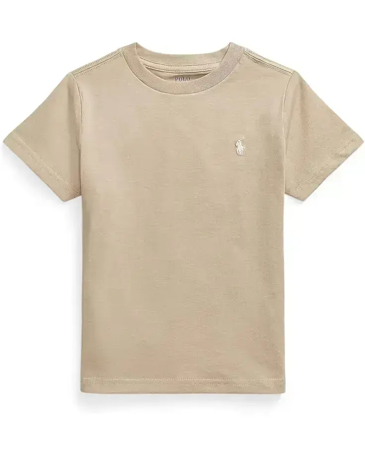 Polo Ralph Lauren Kids Cotton Jersey Crew Neck Tee (Toddler/Little Kid)