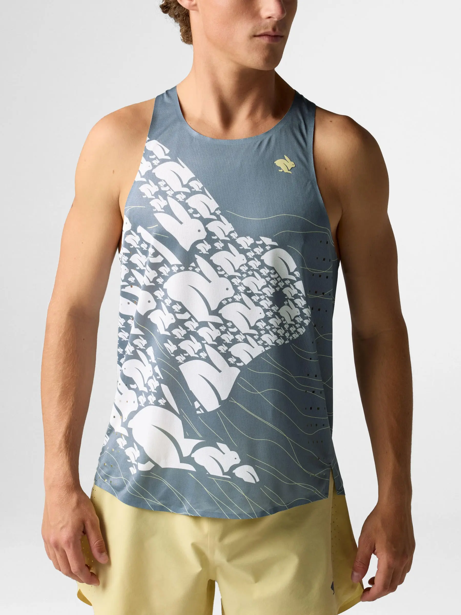 rabbit Men's Go Time Singlet Decade Edition