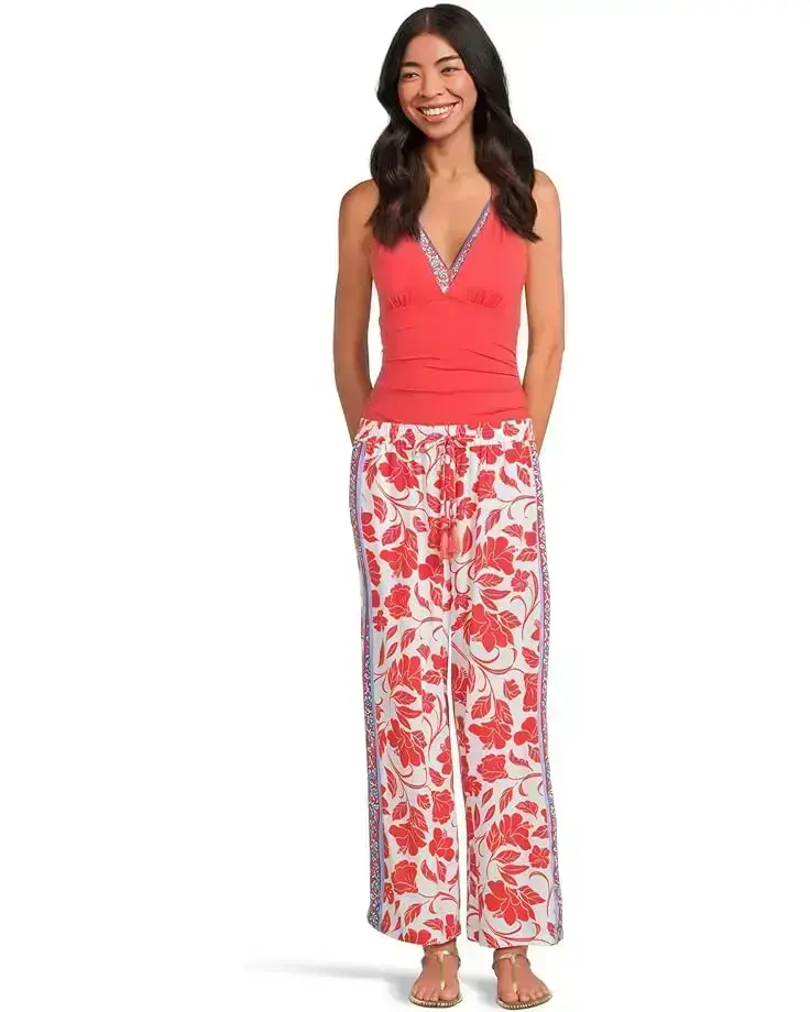 Fiori Border Pant