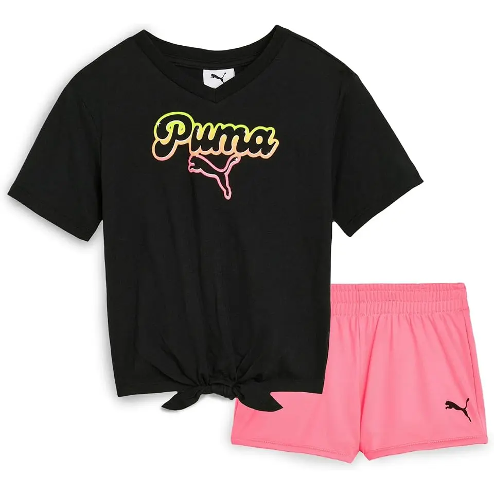 T-Shirt & Tricot Shorts Set (Toddler)