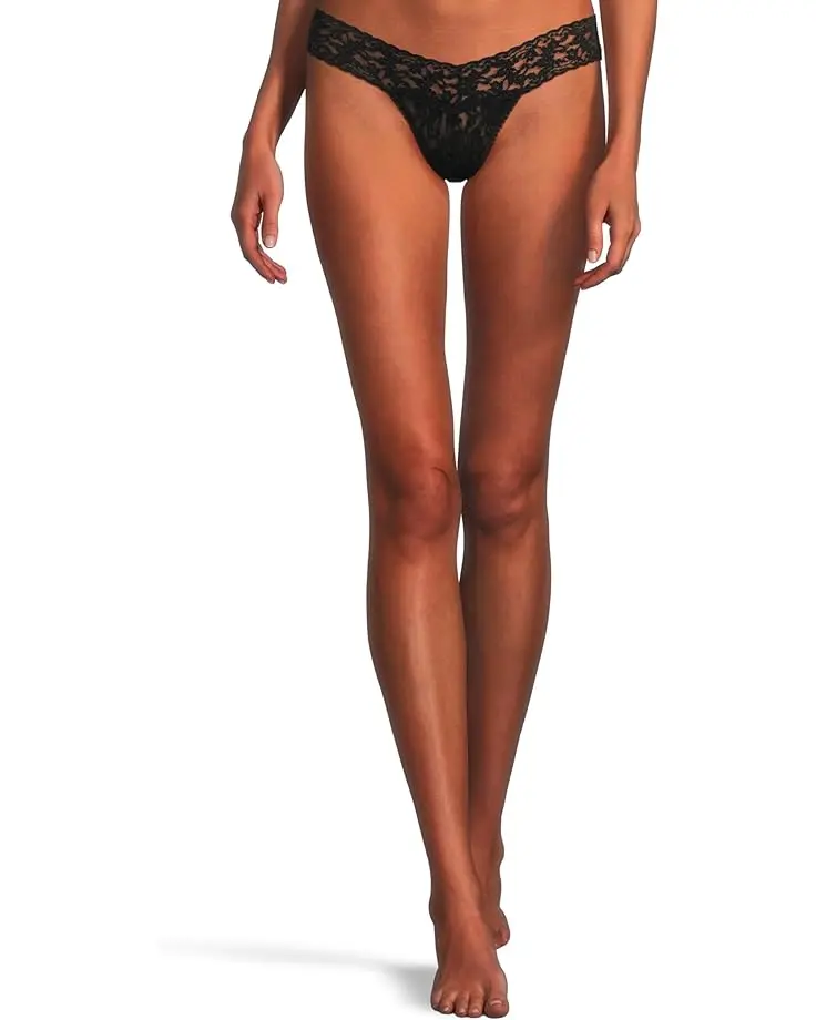 Signature Lace Low Rise Thong