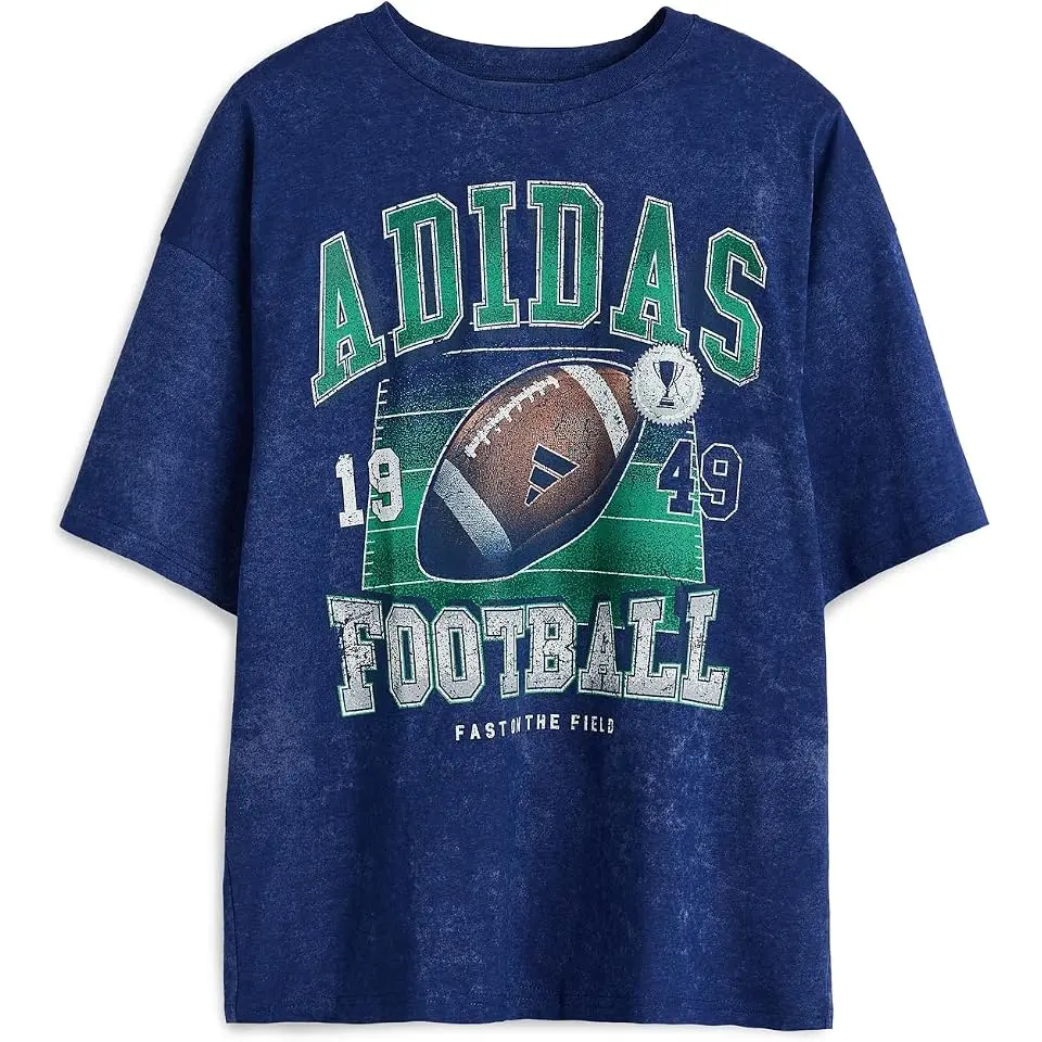 AOP Football Wash Tee (Big Kid)