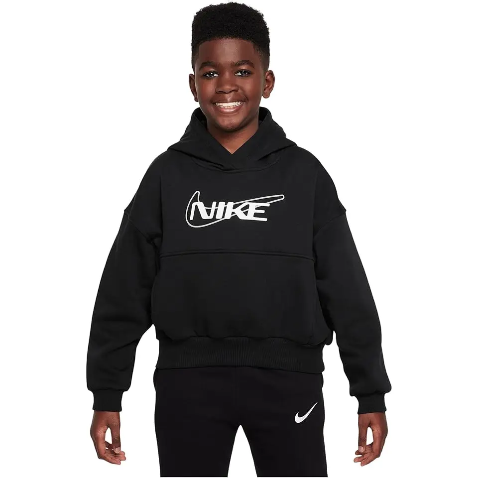 Sportswear Club Fleece Oversized Hoodie (Big Kid)