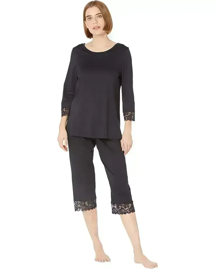 Women's Hanro Moments Crop Pajama Set