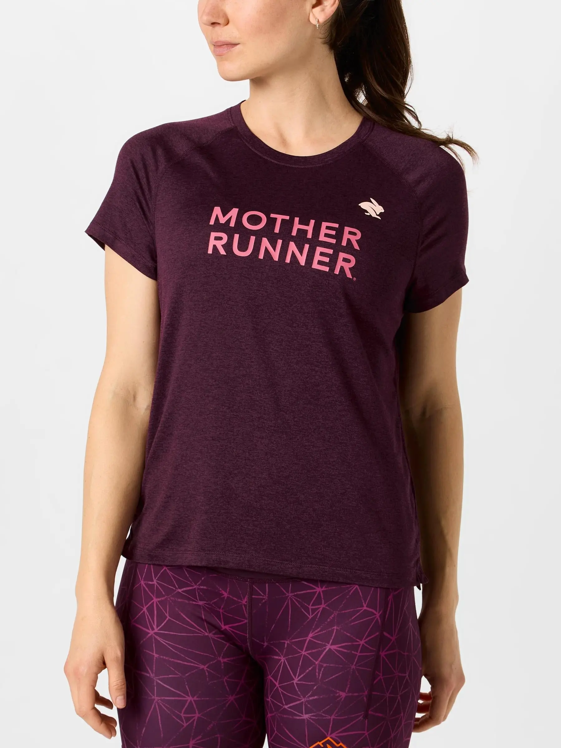 rabbit Women's Mother Runner EZ Short Sleeve Tee