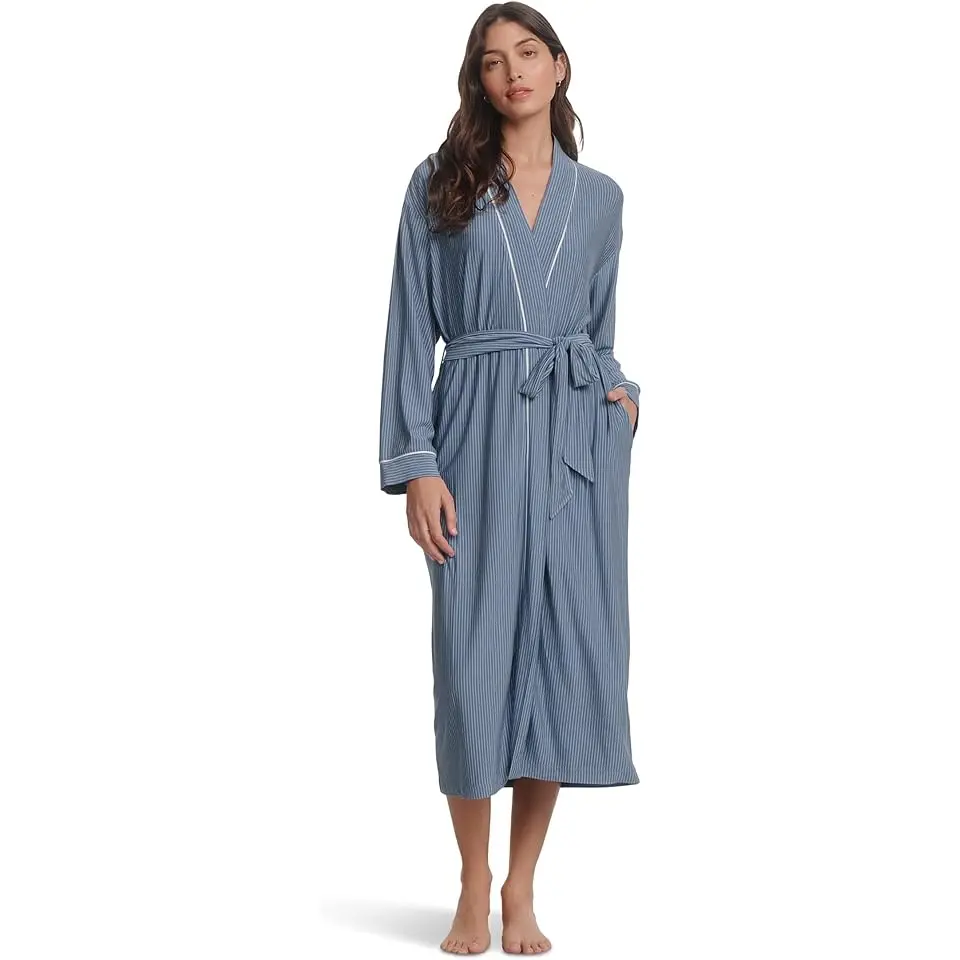Gisele Printed - The Tencel Modal Long Robe