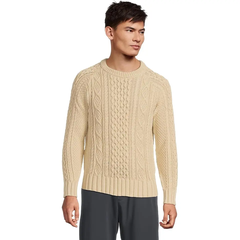 Signature Cotton Fisherman Sweater