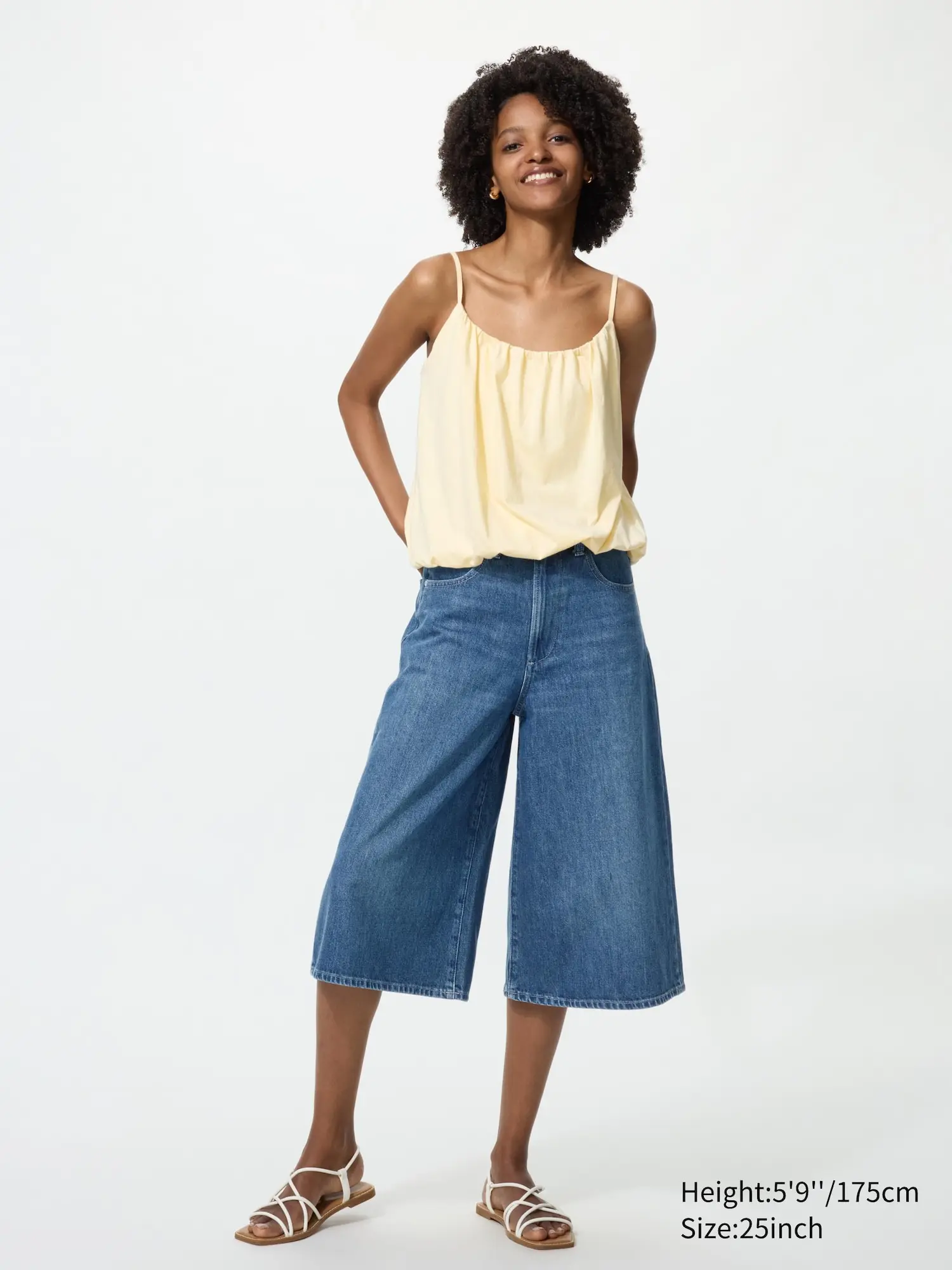 Denim Culottes | Recycled