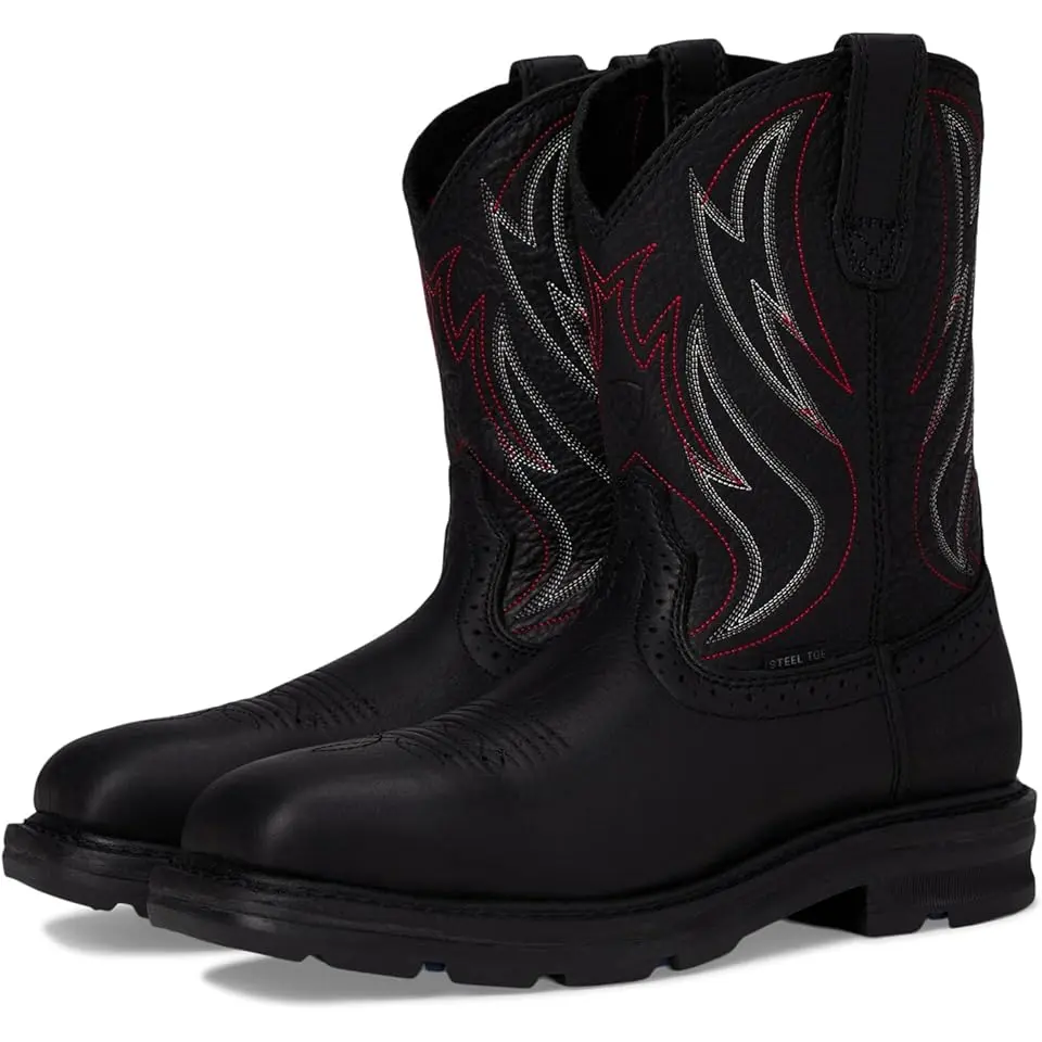 Sierra Shock Shield Steel Toe Work Boots