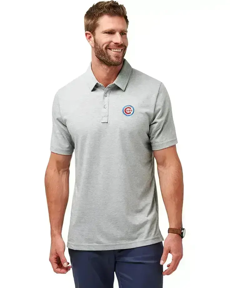 Men's TravisMathew Chicago Cubs The Zinna Polo