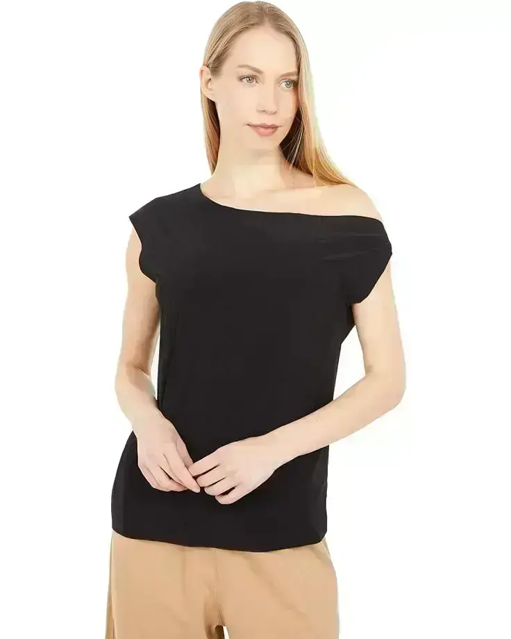 Women's Norma Kamali Drop Shoulder Top