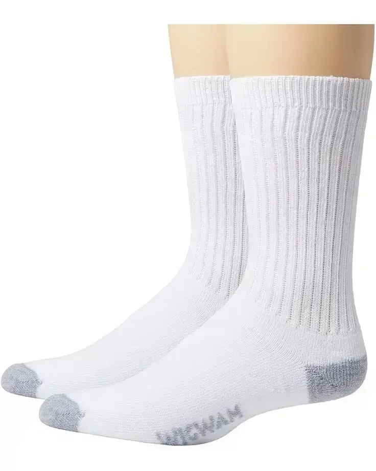 Unisex Wigwam Diabetic Sport Crew, 2-Pack