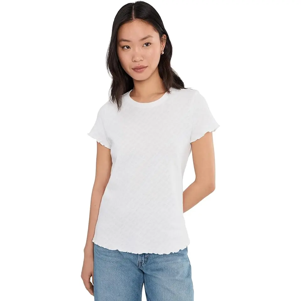 Lace Knit T-Shirt
