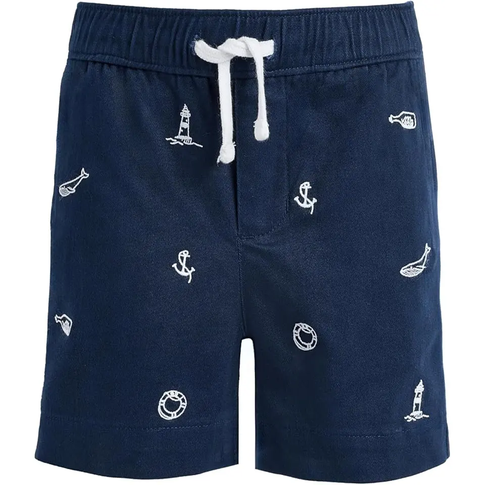 Embroidered Pull On Shorts (Infant)