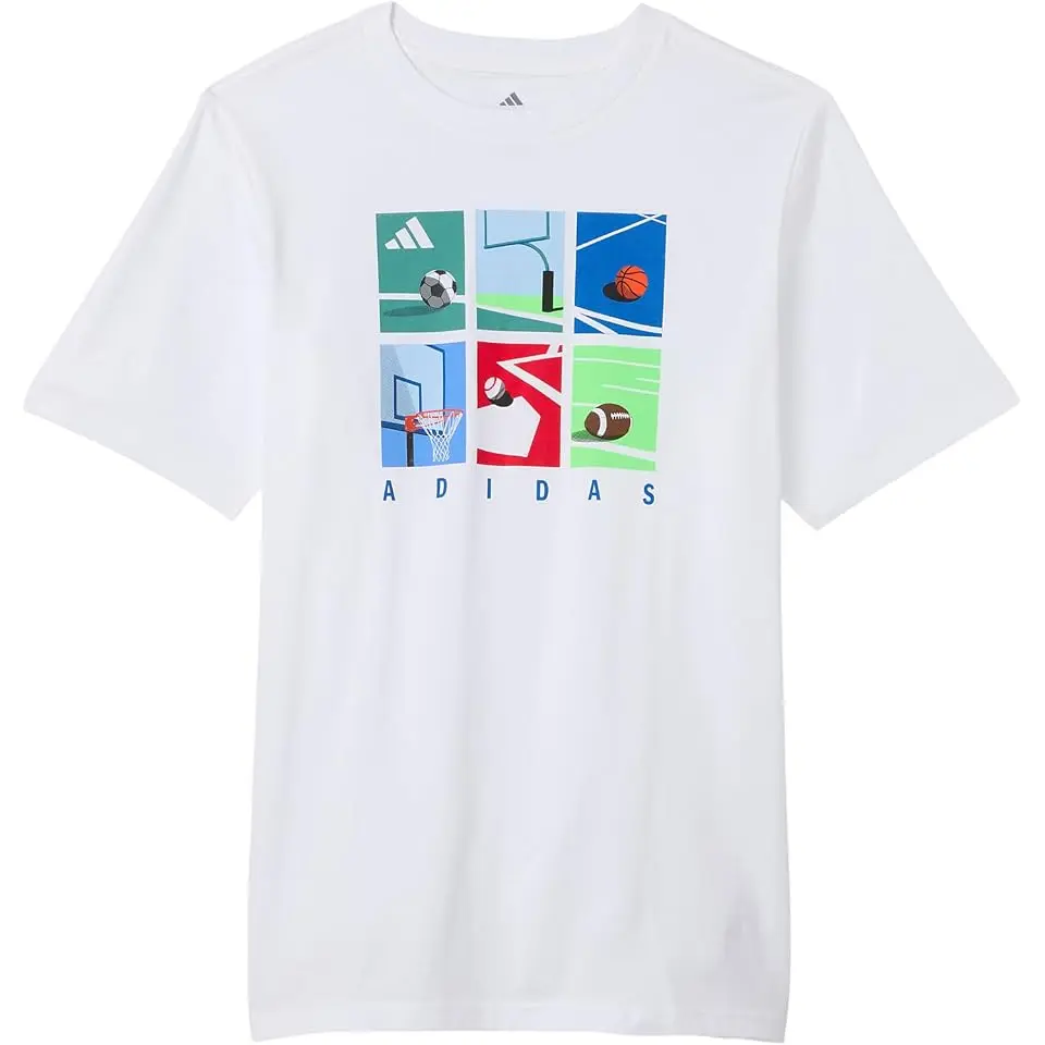 Multi Sport Grid Tee (Big Kid)