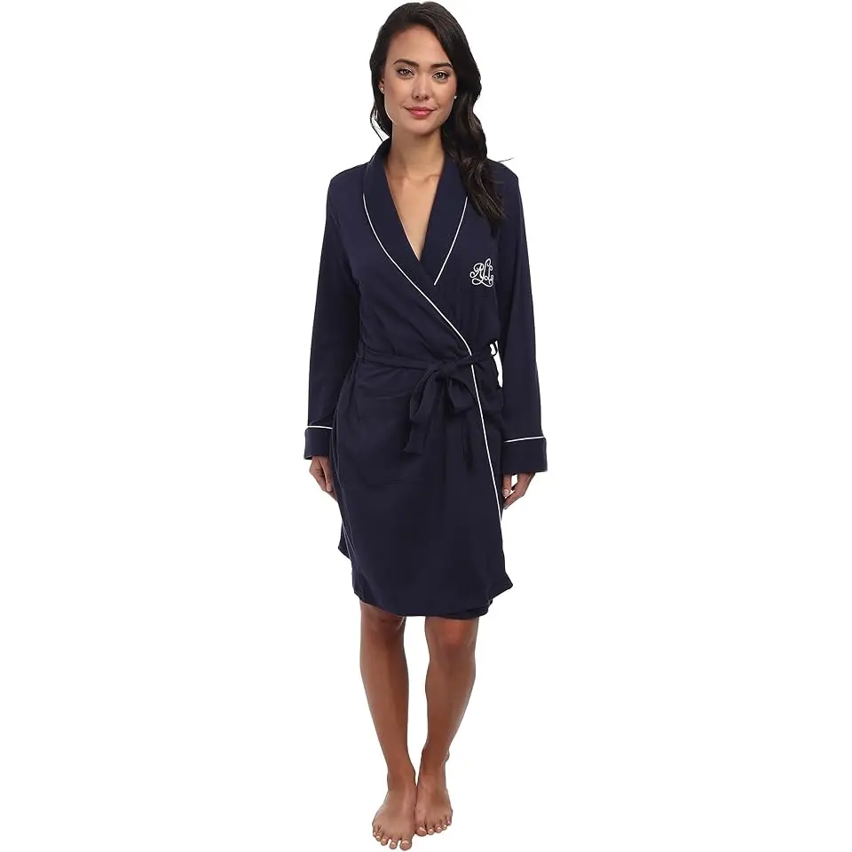 Hartford Lounge Short Shawl Collar Robe