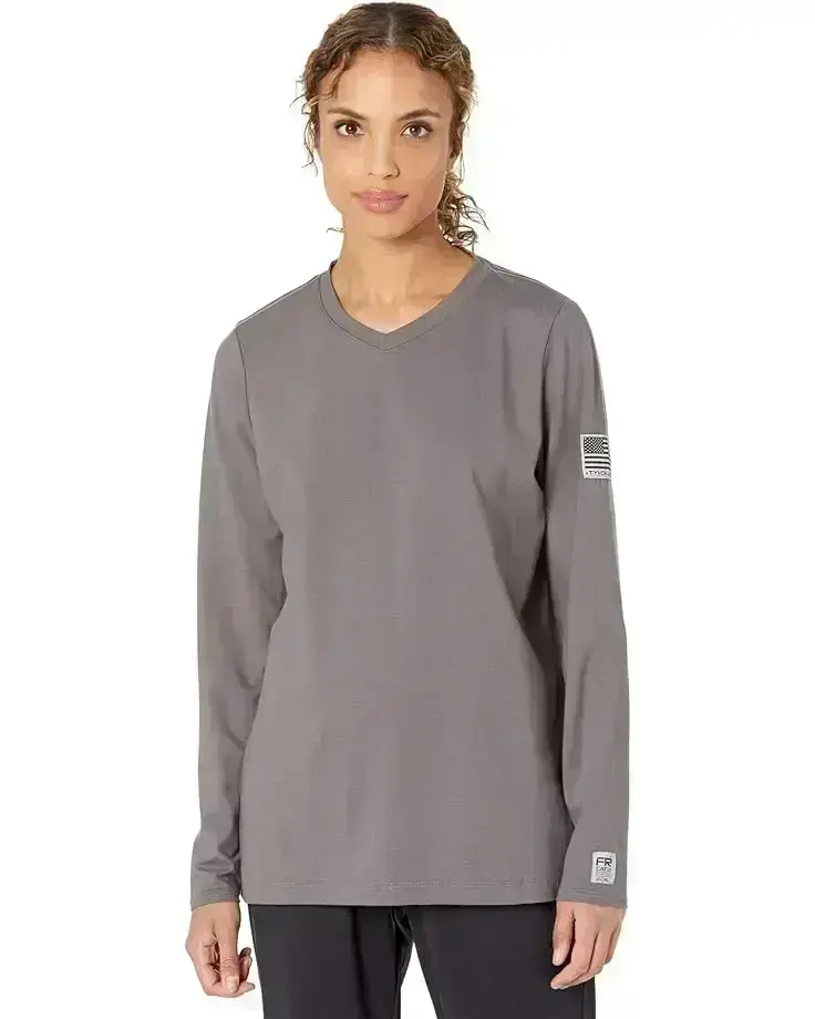 Women's Tyndale FRC Versa V-Neck Long Sleeve Shirt