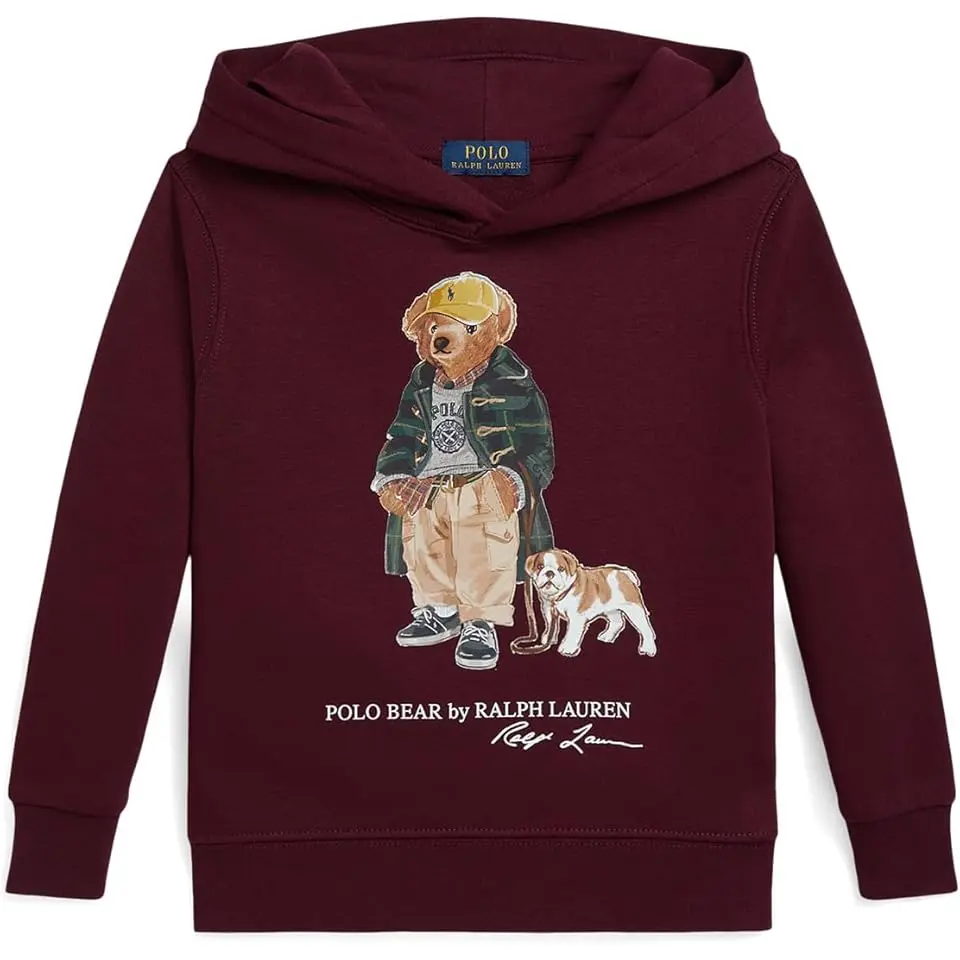 Polo Bear Fleece Hoodie (Toddler/Little Kid)