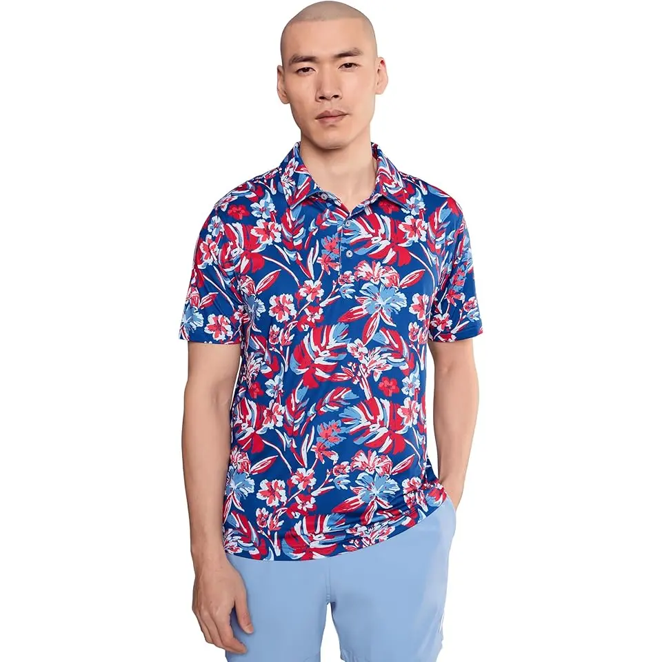 Chubbies The Star Spangled Bloom (performance Polo)