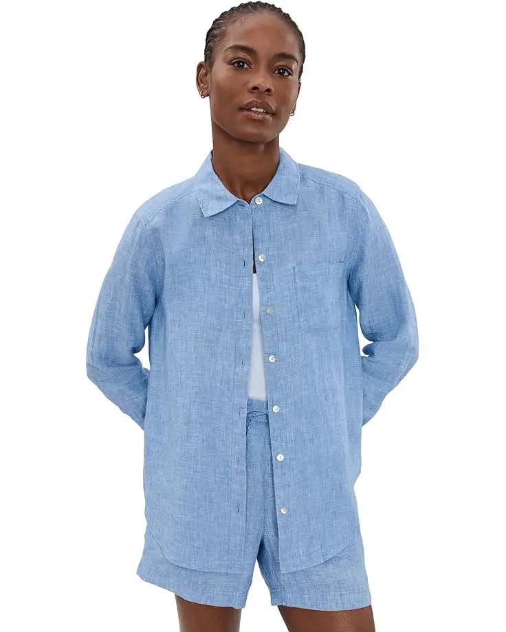 Coastalina Relaxed Long Sleeve Shirt
