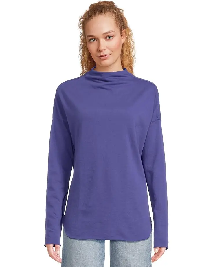 Women's Michael Stars Laurel Mock Neck Top