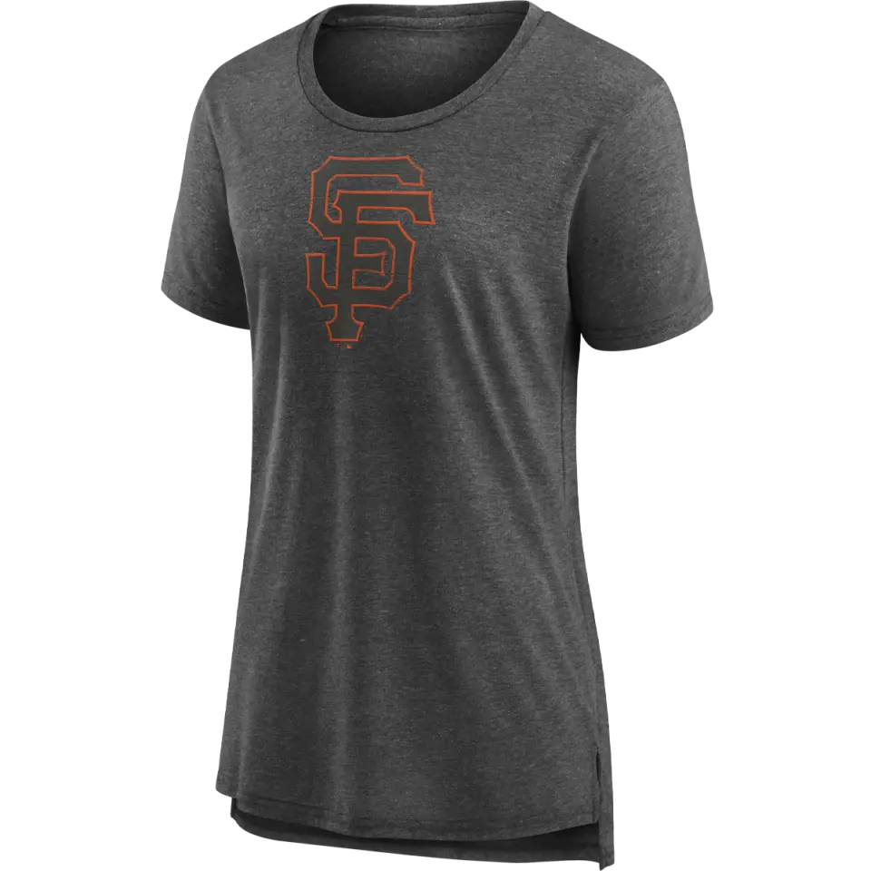 Women's Giants Triblend Logo Short Sleeve