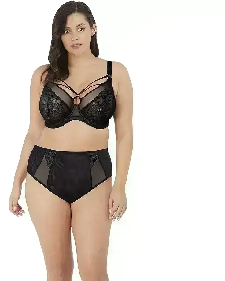 Women's elomi Brianna Underwire Strappy Plunge Bra
