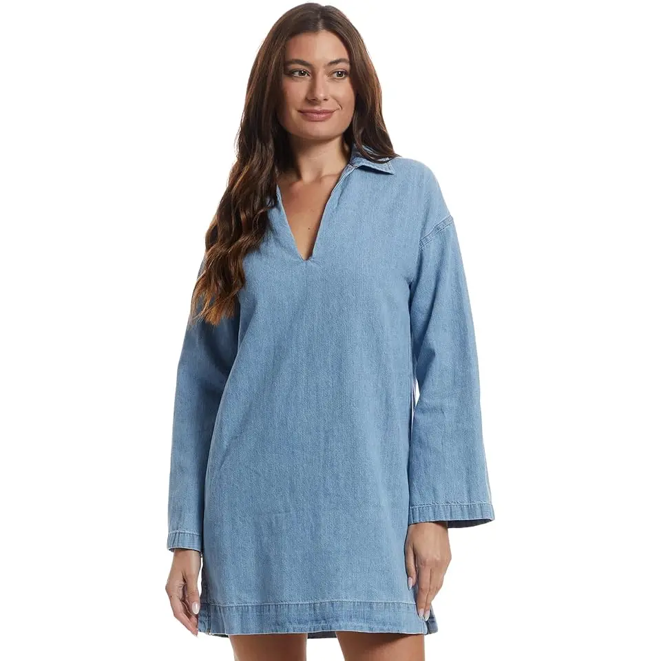 Linen Denim Sail Away Dress