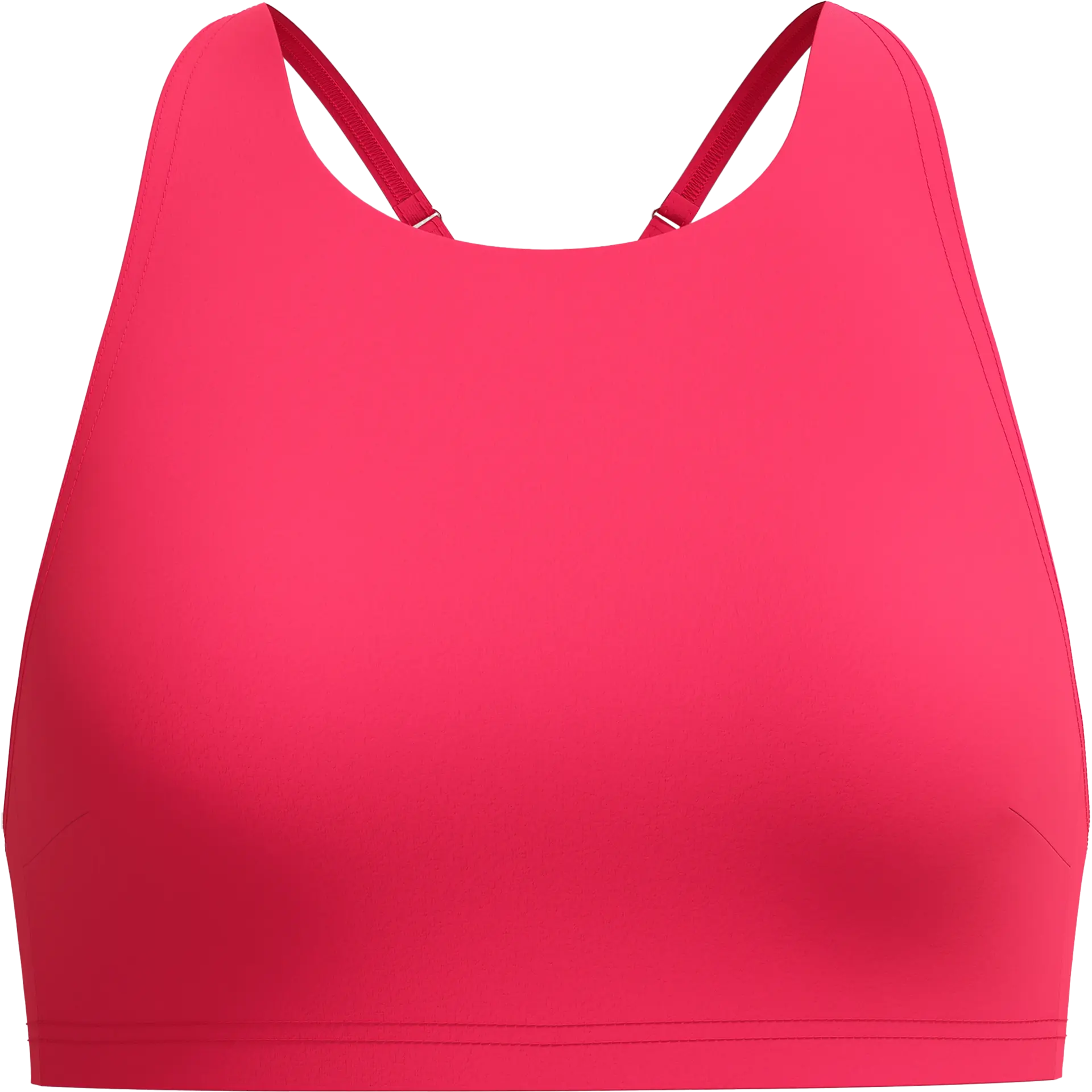 Women's Solid High Neck Bikini Top
