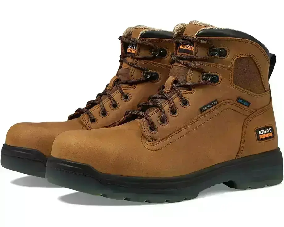 Men's Ariat Turbo 6" Waterproof Carbon Toe Work Boots