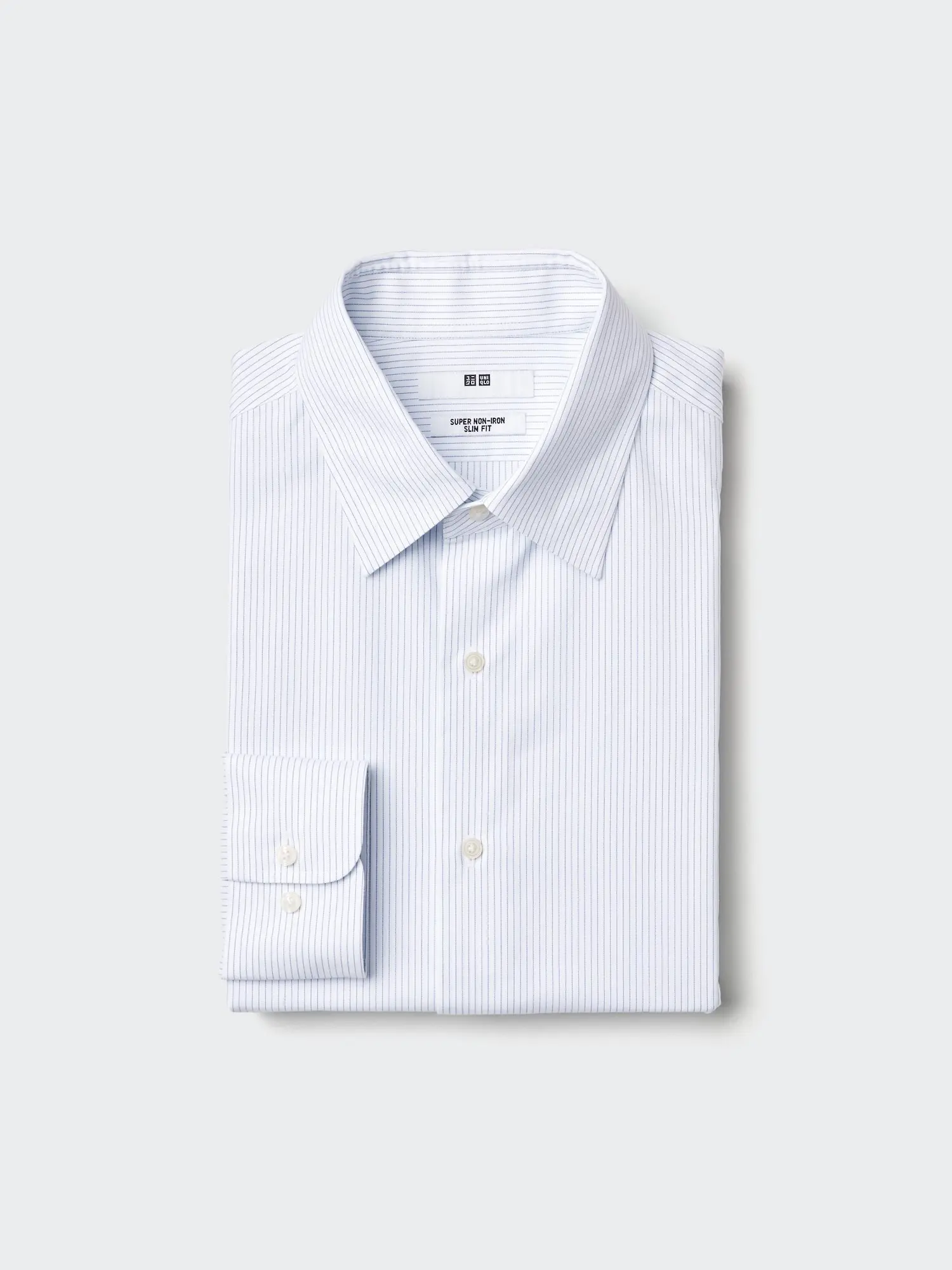 Super Non-Iron Slim Shirt | Regular Collar | Striped