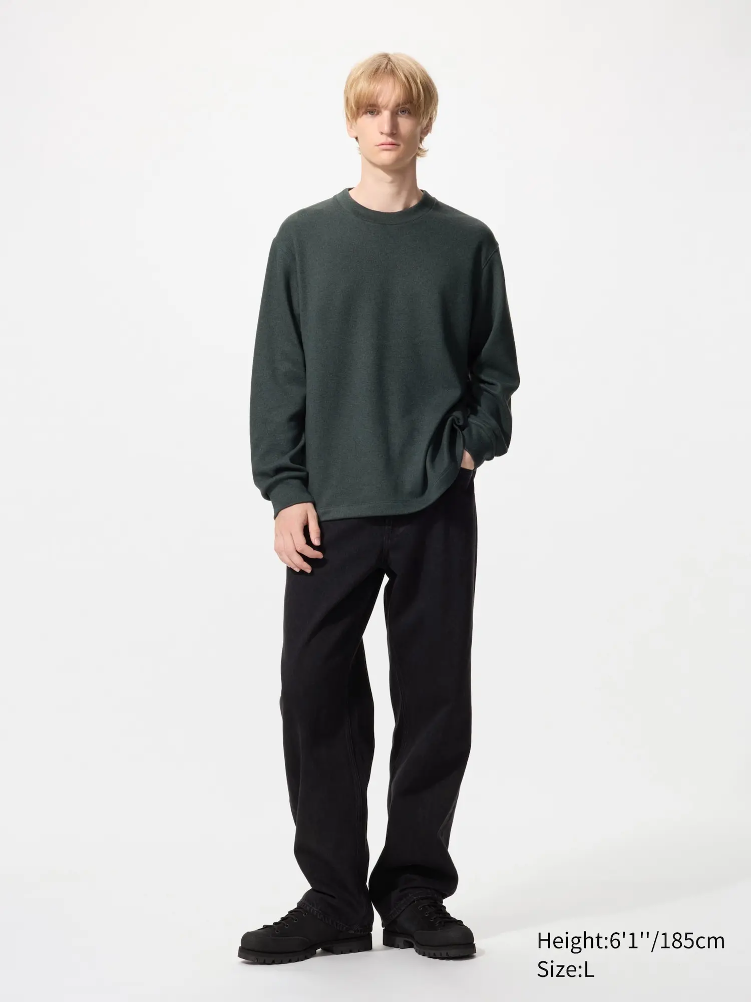 Men's Soft Knitted Fleece T-Shirt