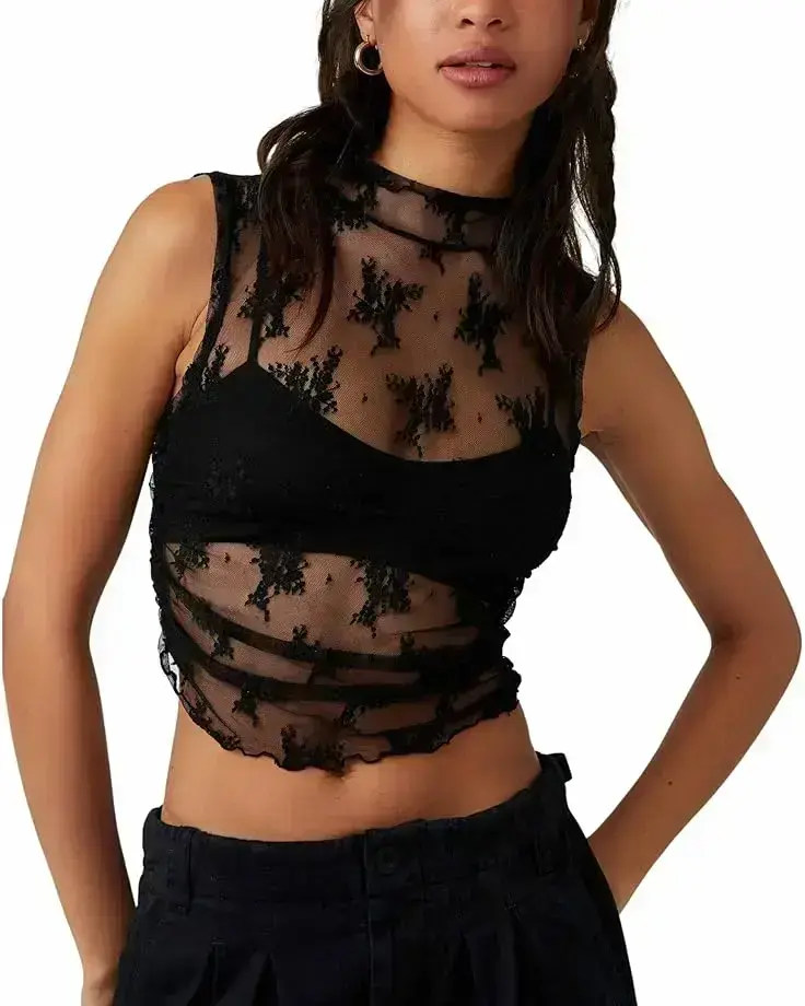 Women's Free People Solid Nice Try Muscle Tank