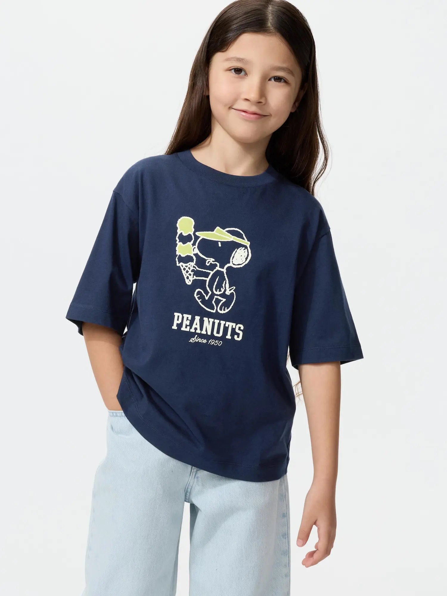 Футболка с принтом PEANUTS UT | Оверсайз