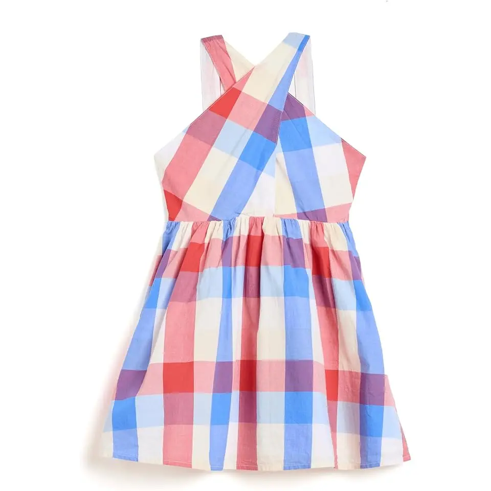 Plaid Halter Dress (Infant/Toddler/Little Kid/Big Kid)