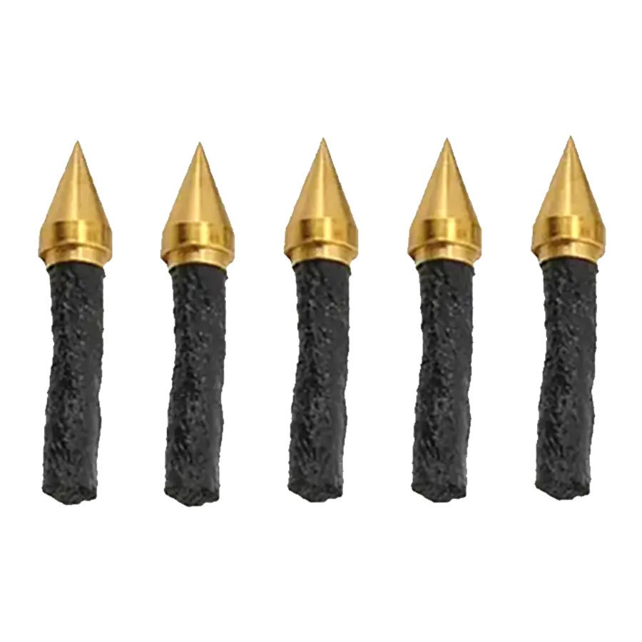 Tubeless Repair Plugs Pointed Tip - 5 Pack