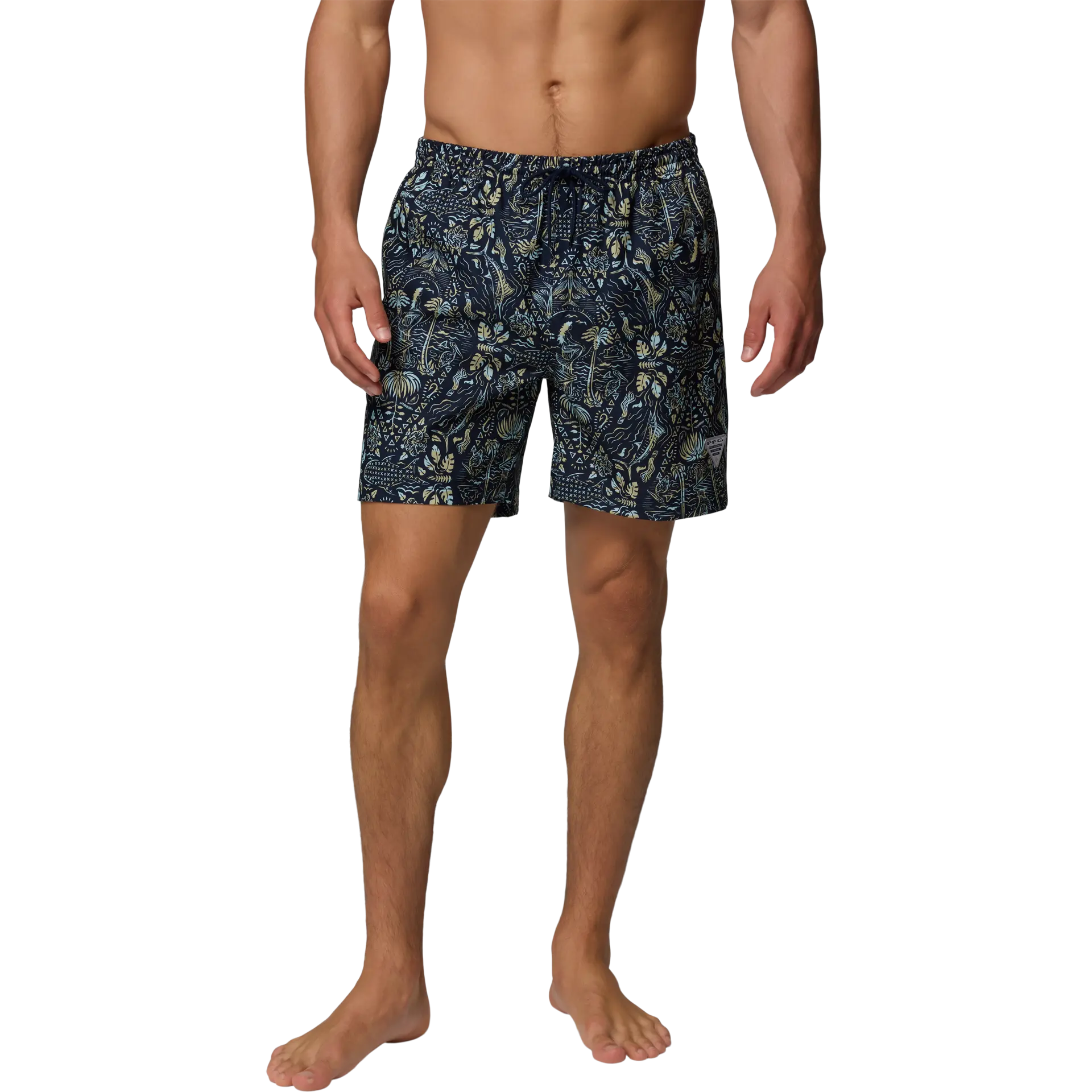 Men's PFG Rambler Printed Water Short 6"