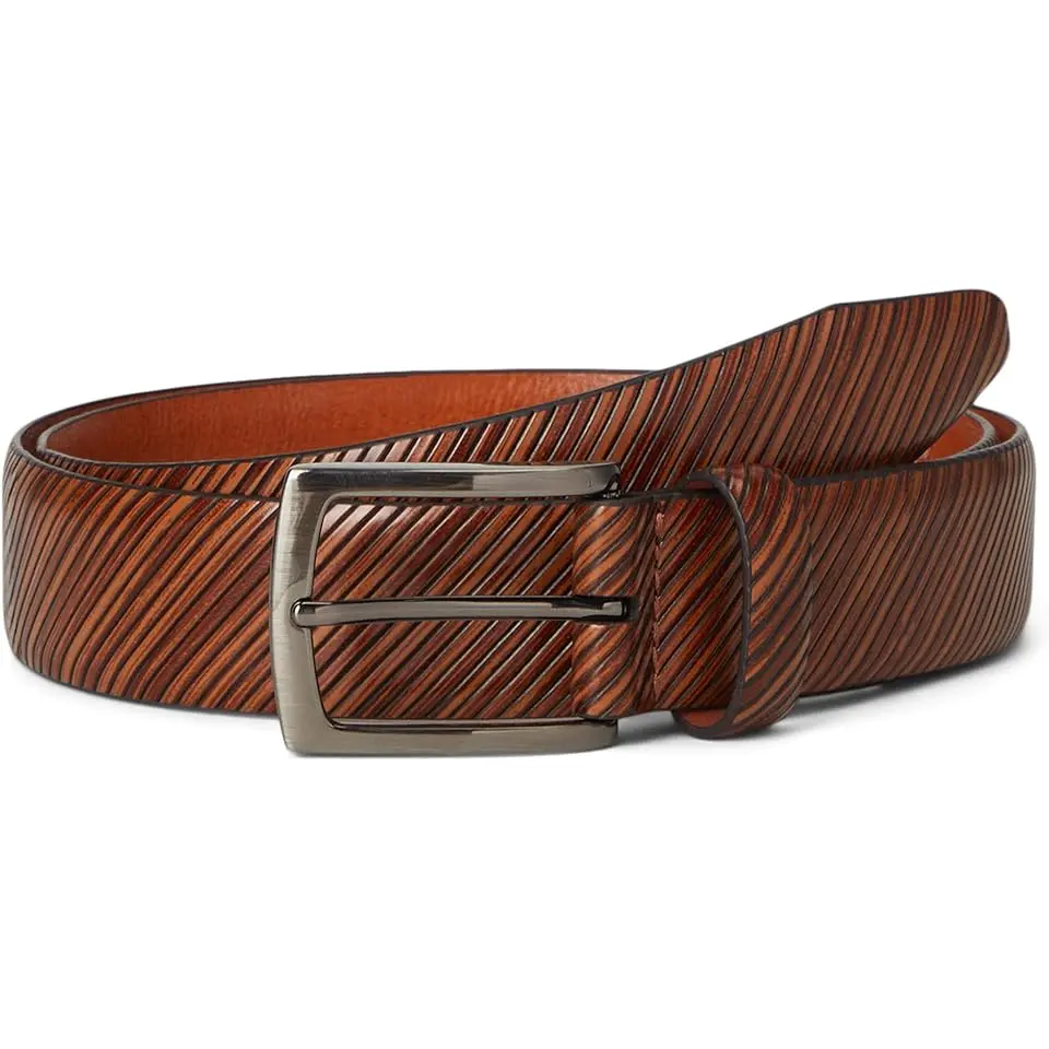 Diagonal-Etched Belt
