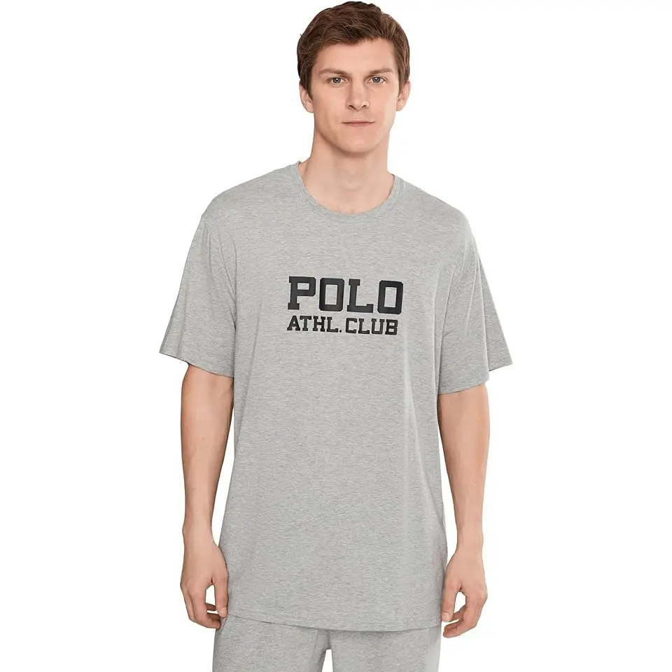 Hanging Logo Short Sleeve Crew
