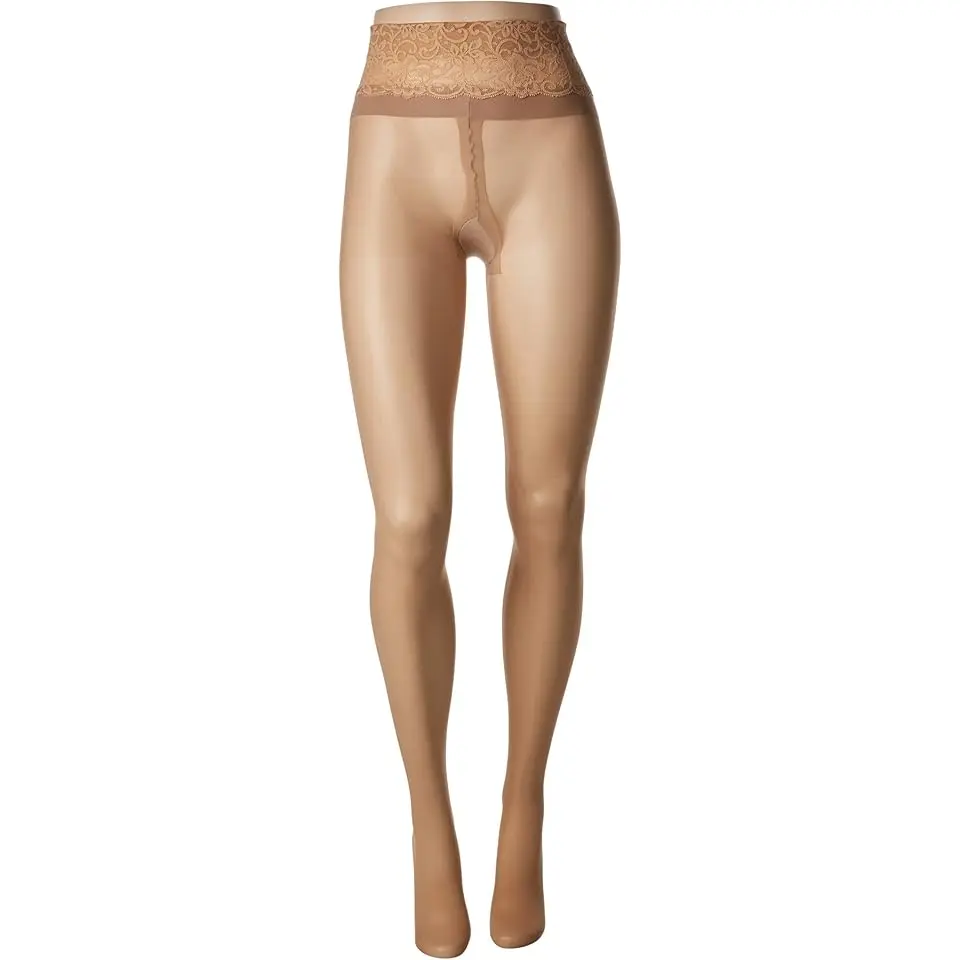 Sexy Sheers with Lace Waistband H10T14