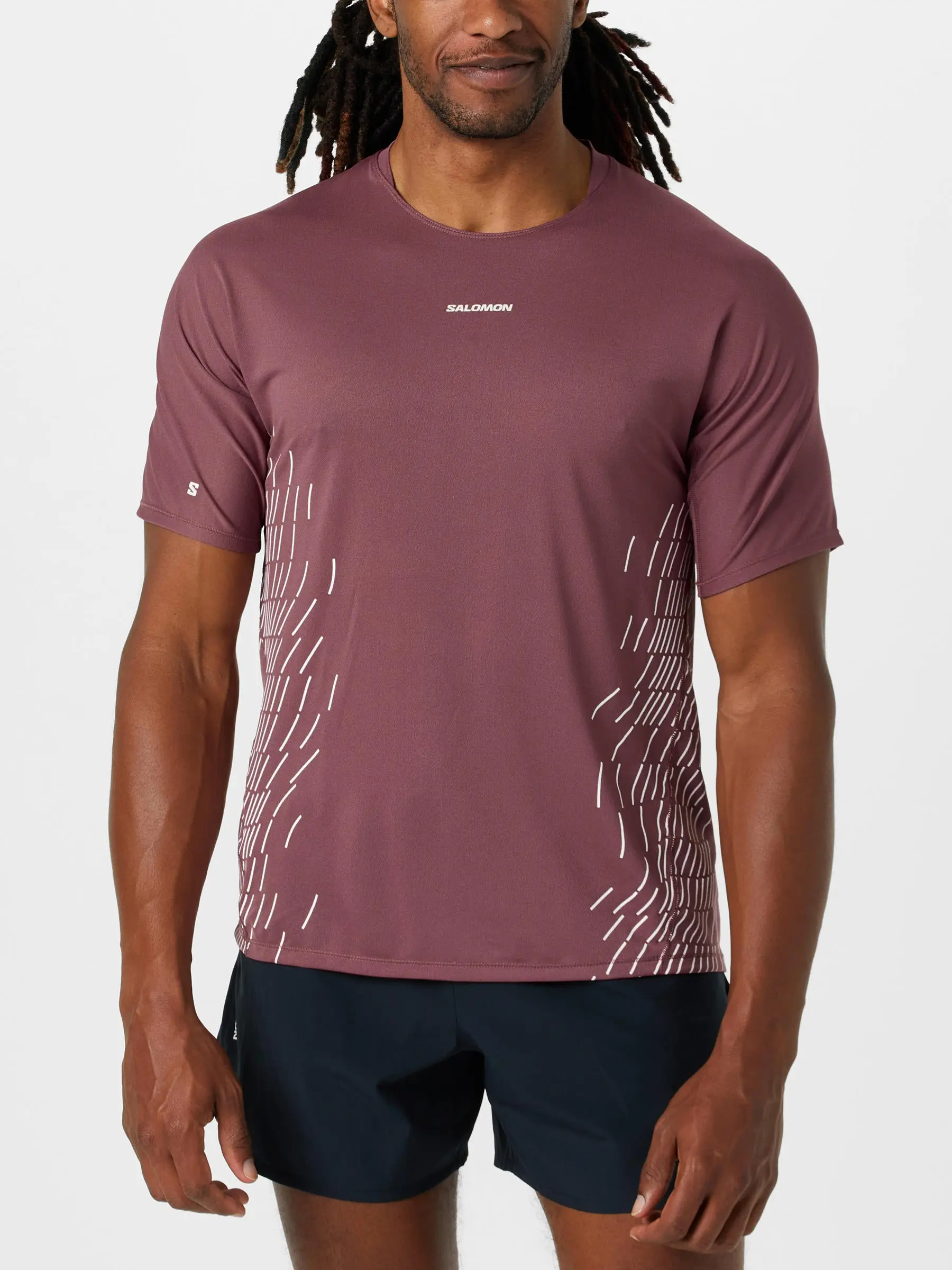 Salomon Men's Sense Aero GFX Short Sleeve Tee