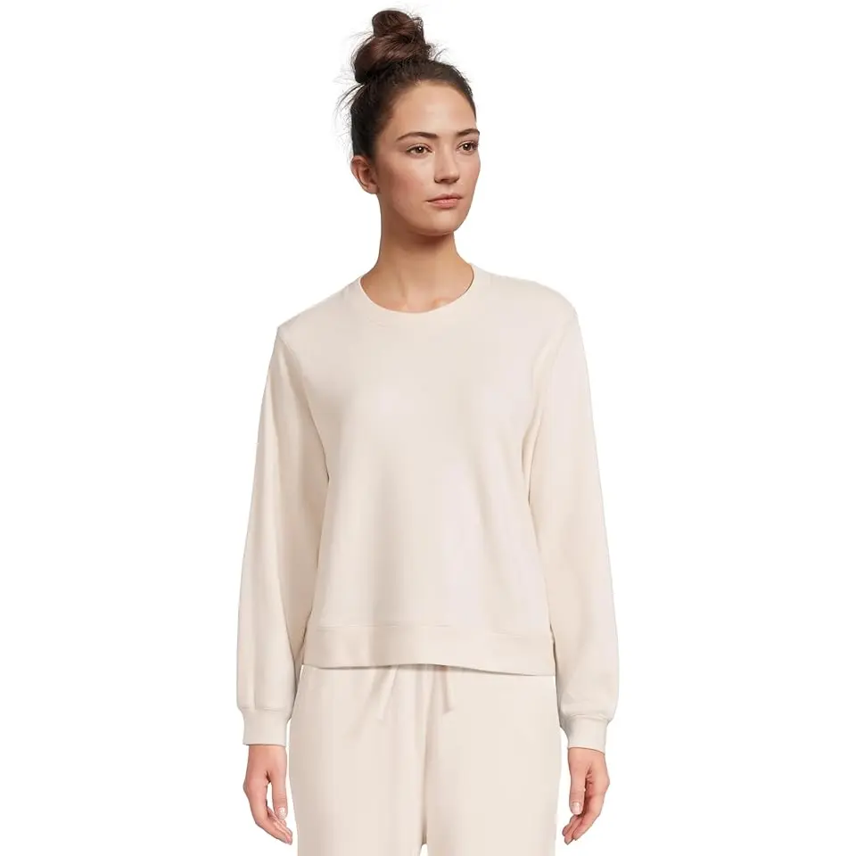 Malibu Collection® Brushed Fleece Pullover
