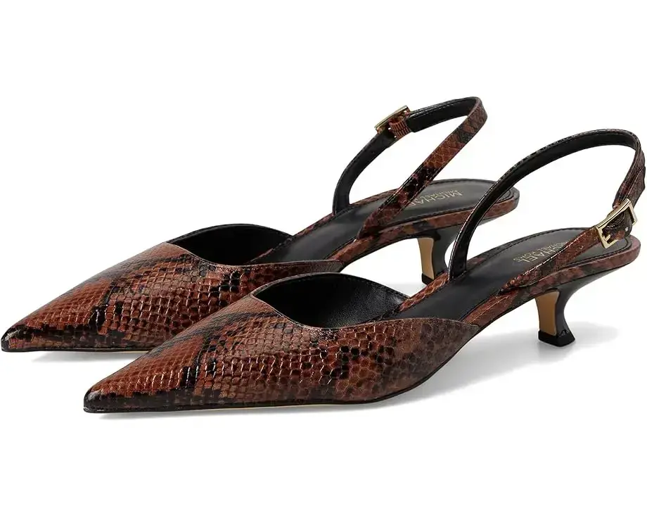 Women's MICHAEL Michael Kors Luna Kitten Sling Pumps