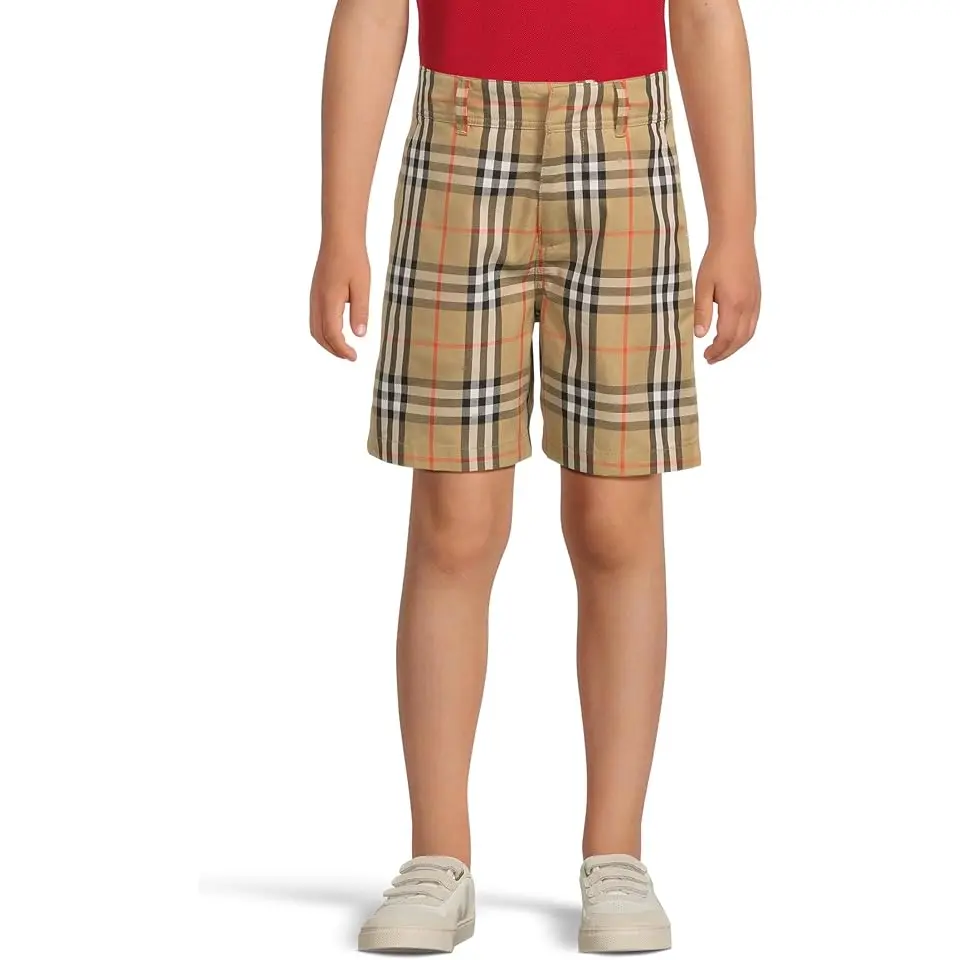 Oscar Check Shorts (Big Kid)