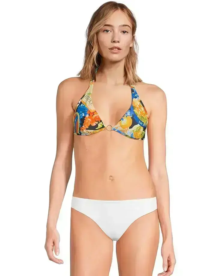 Women's Seafolly Ciao Bella Long Line Halter Bra