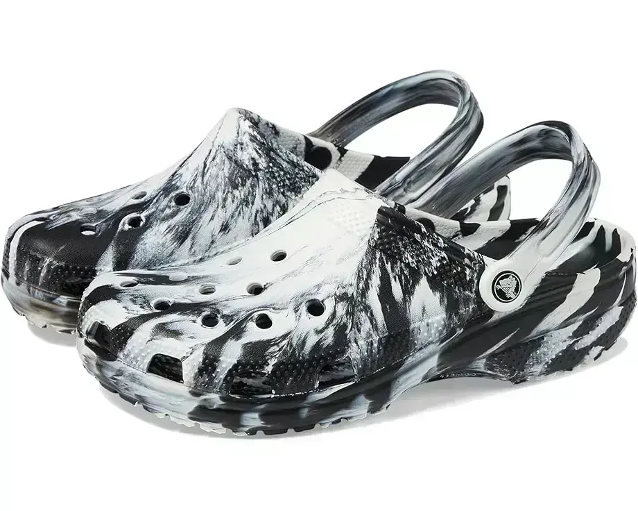 Unisex Crocs Classic Marbled Tie-Dye Clog