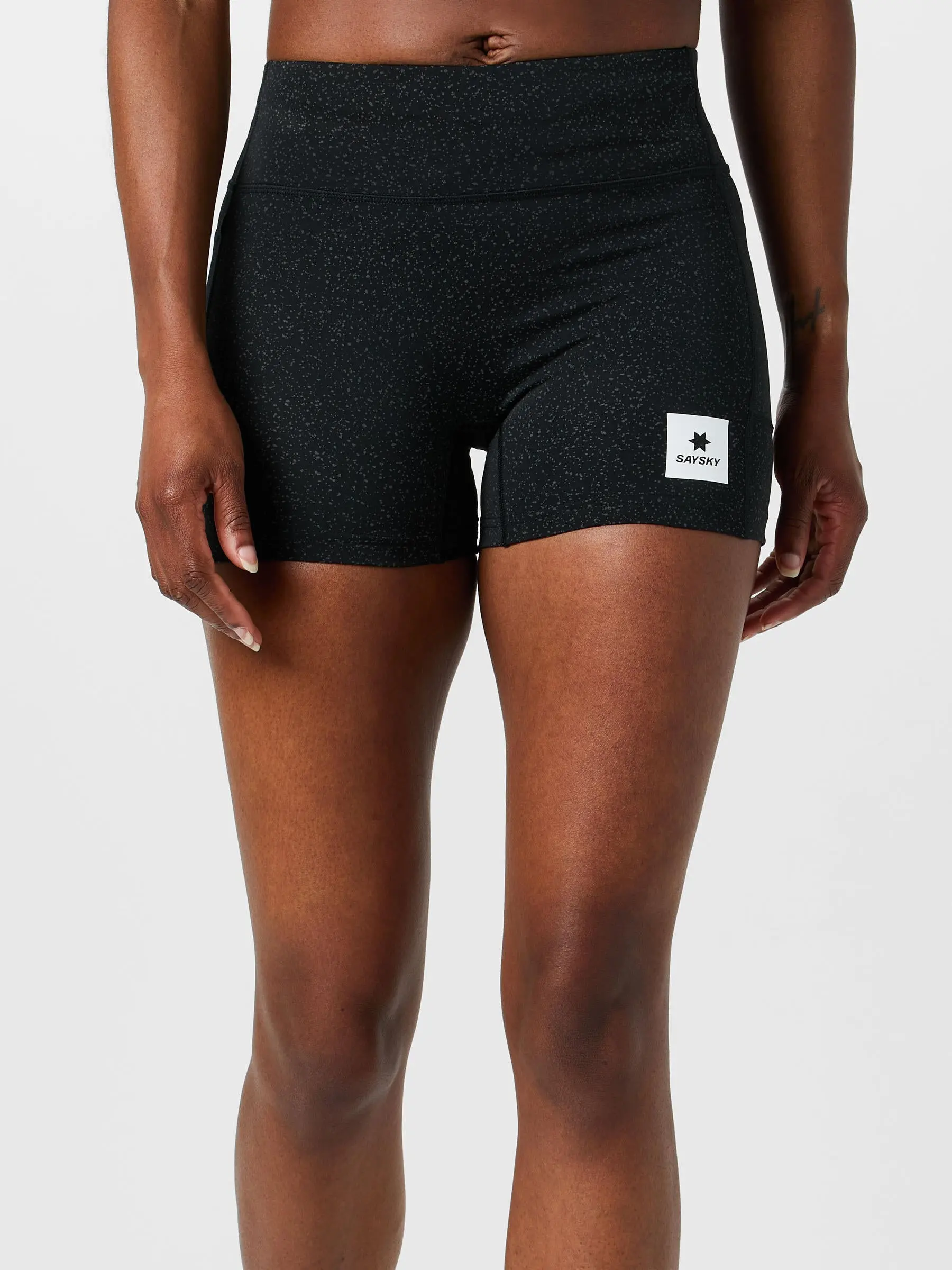 Saysky Women's Reflective Combat 4" Short Tight