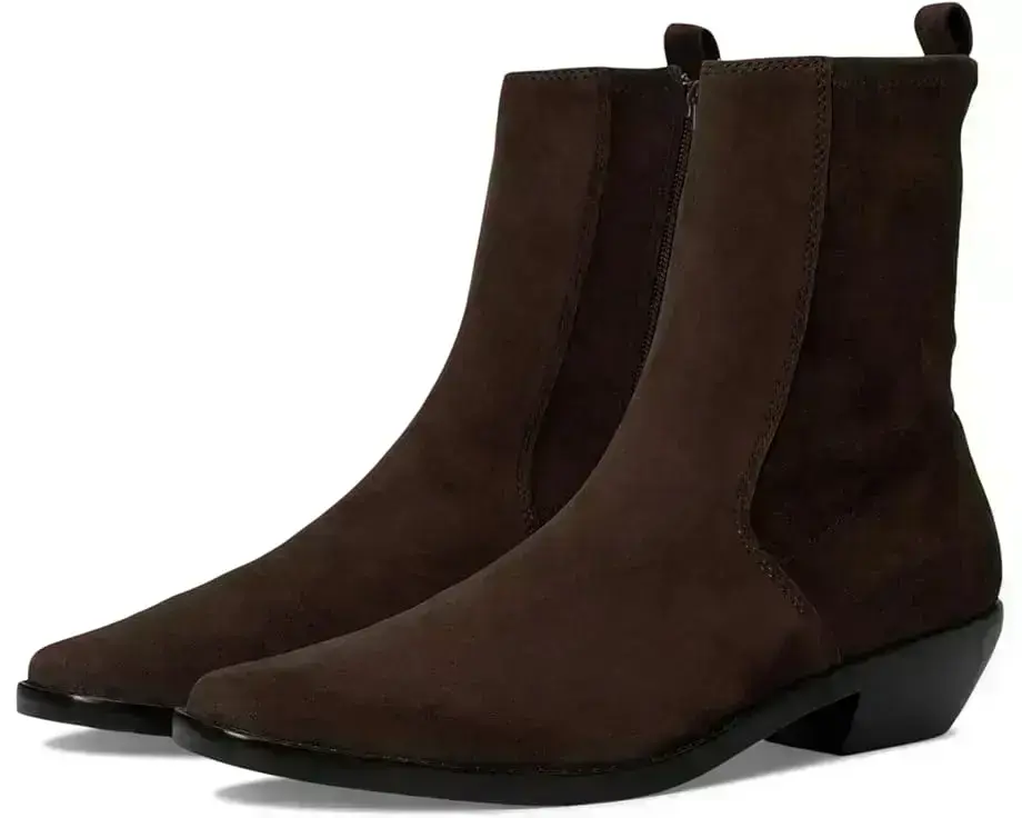 Women's Madewell The Idris Ankle Boot in Suede