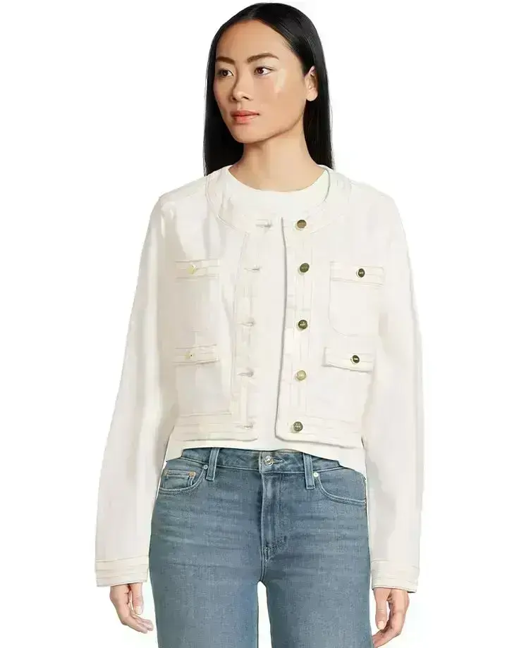 Kiya Jacket In Toasted Ecru