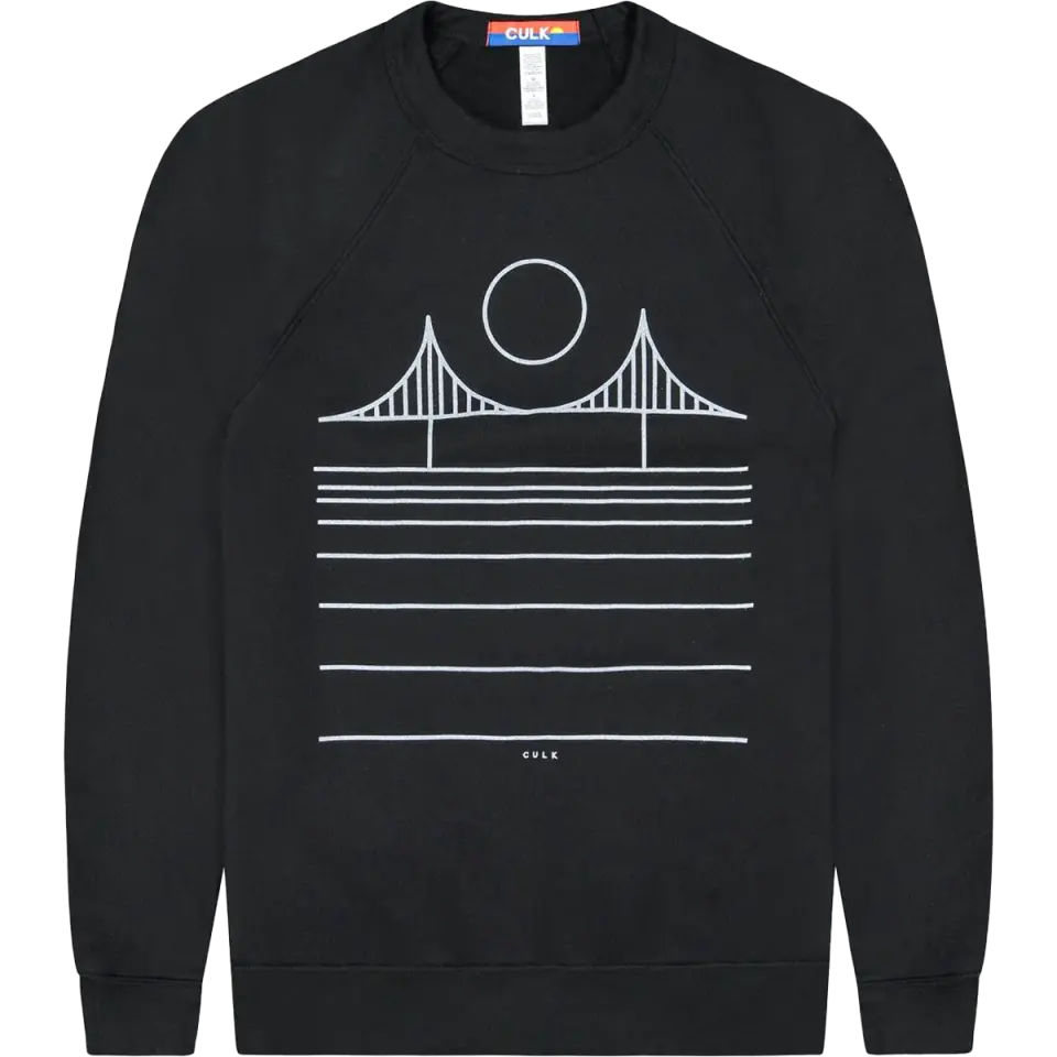 Minimal Bridge Unisex Crewneck Sweatshirt
